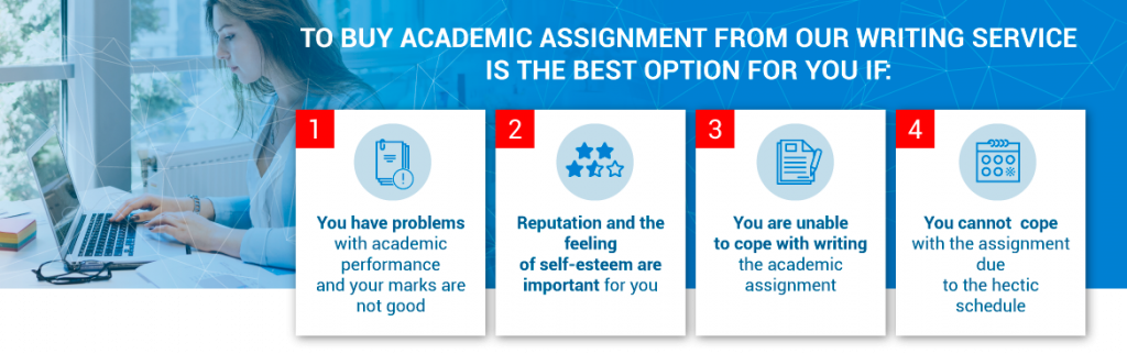 To buy academic Assignment from our writing services